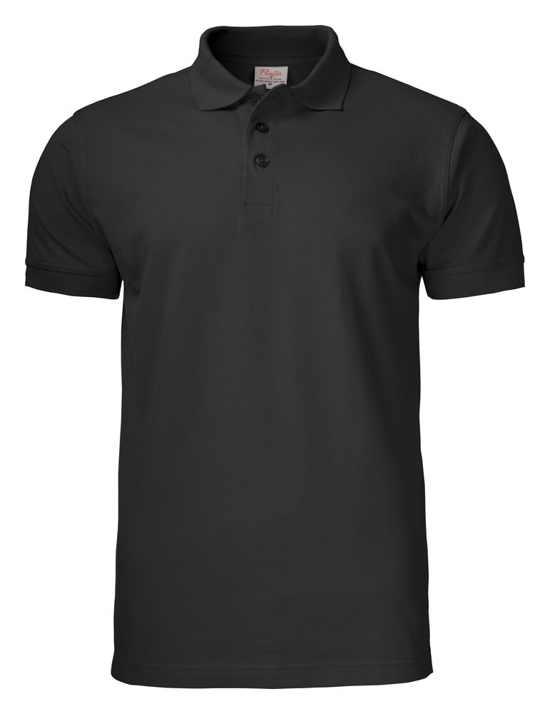 Printer Essentials Surf Pro RSX Polo Pique Heren Zwart