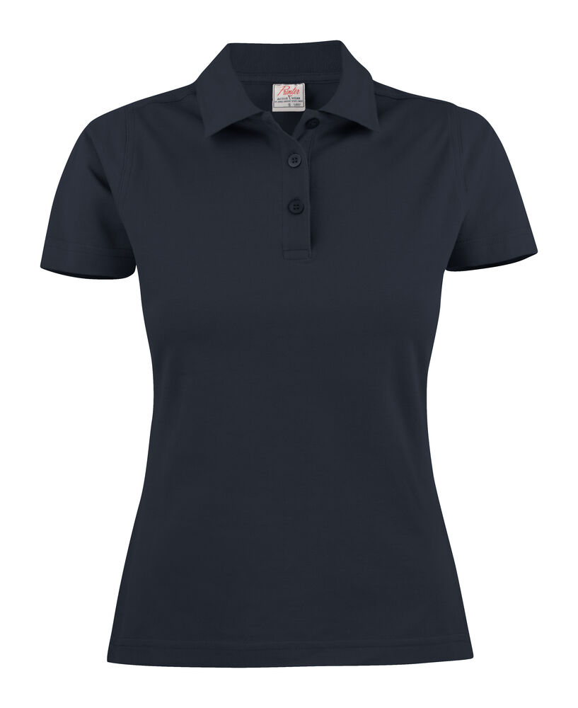 Printer Essentials Surf Polo Pique Dames Donker Marine