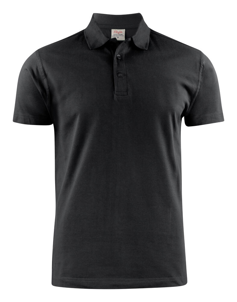 Printer Essentials Surf Light RSX Polo Pique Heren Zwart