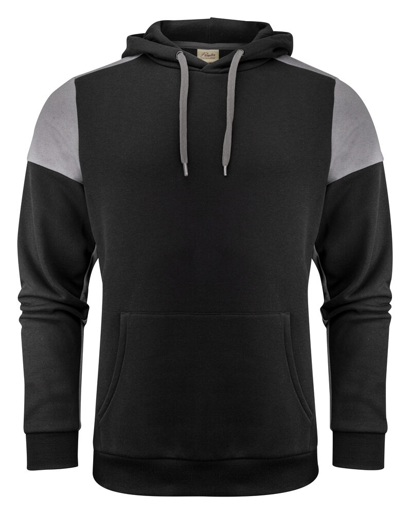 Printer Prime Prime  Hoodie Unisex Zwart/Staalgrijs