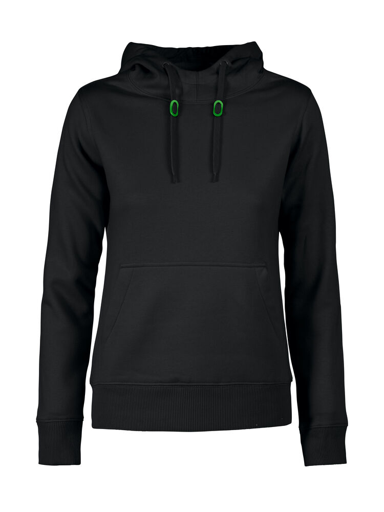 Printer Essentials Fastpitch Lady Hoodie Dames Zwart