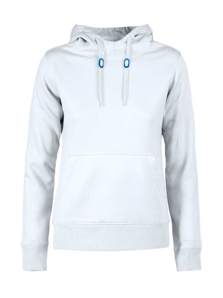Printer Essentials Fastpitch Lady Hoodie Dames Wit