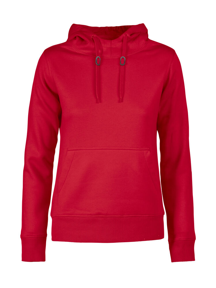 Printer Essentials Fastpitch Lady Hoodie Dames Rood