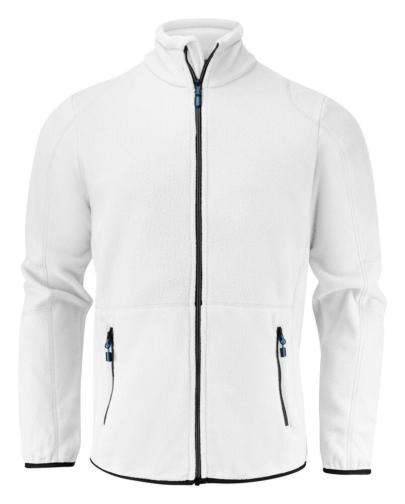 Printer Essentials Speedway Fleece Jas Heren Wit
