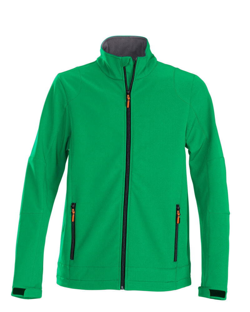 Printer Essentials Trial Softshell Jas Heren Frisgroen