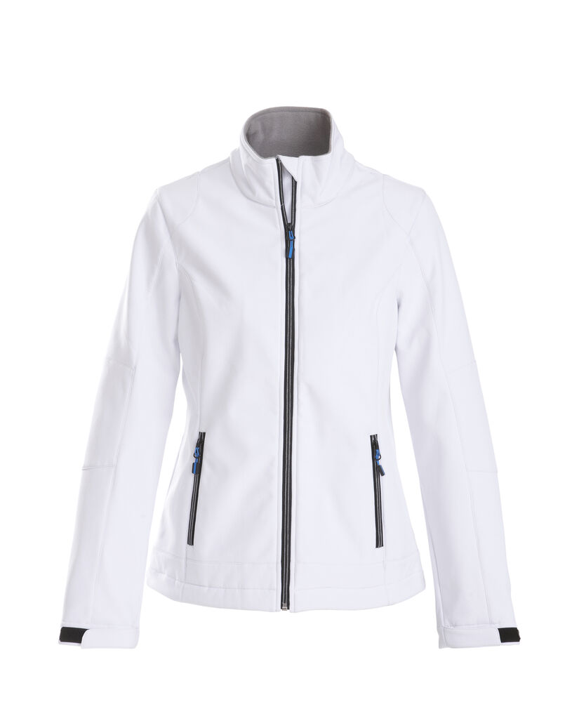Printer Essentials Trial  Softshell Jas Dames Wit