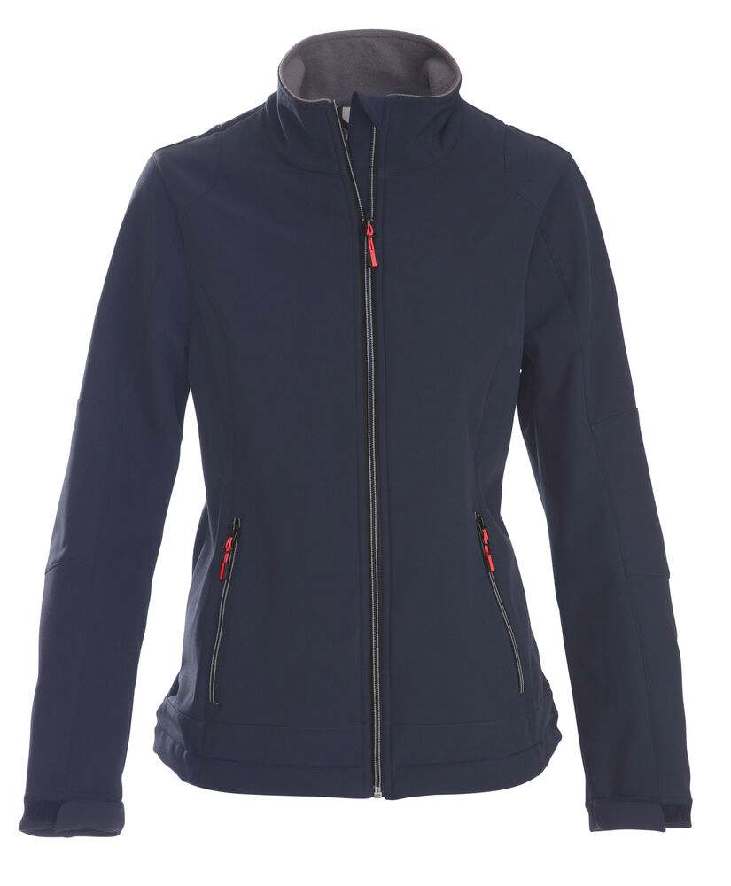 Printer Essentials Trial  Softshell Jas Dames Marine