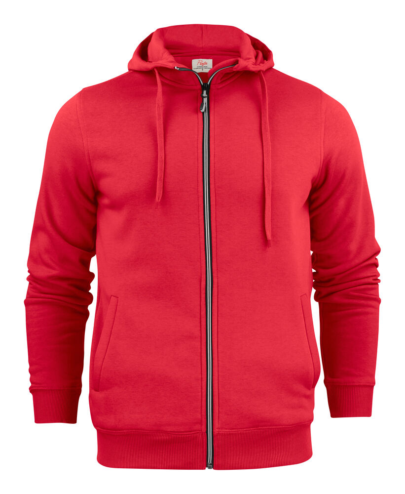 Printer Essentials Overhead Sweater Volledige Rits Heren Rood
