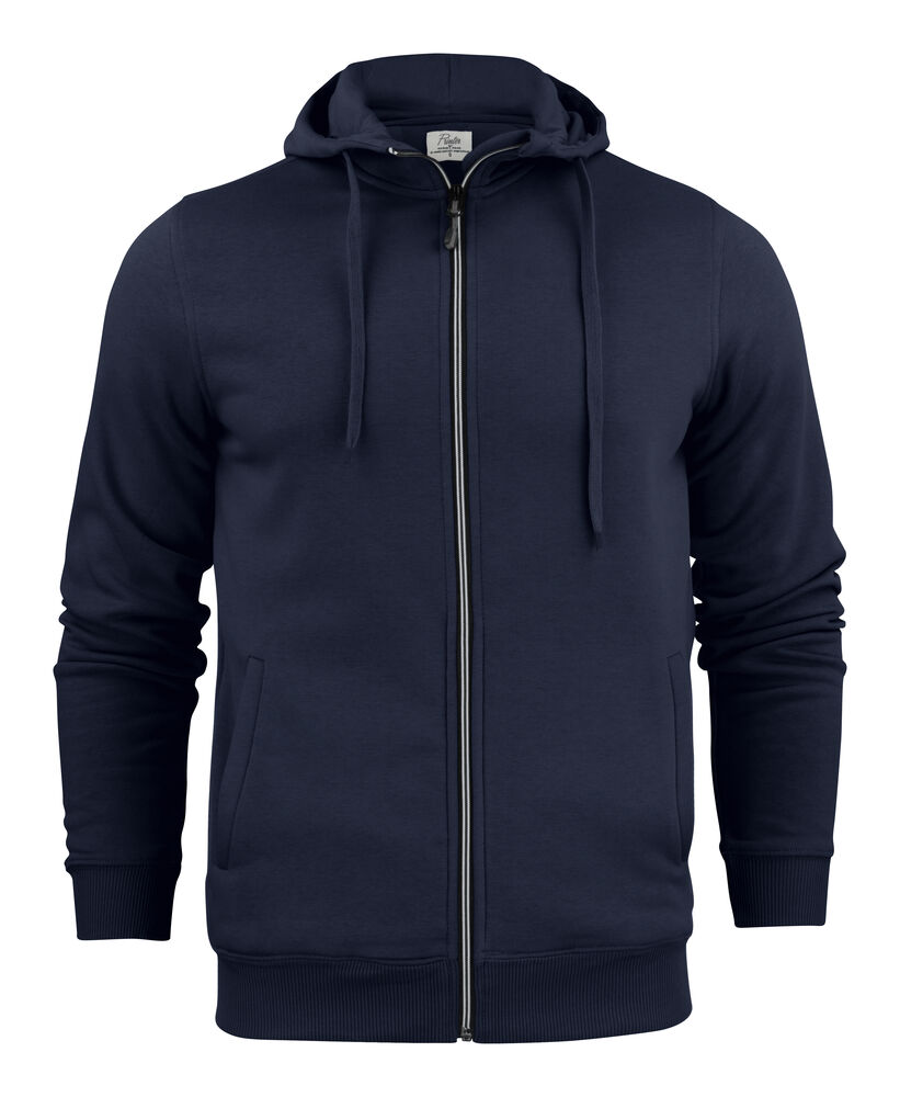 Printer Essentials Overhead Sweater Volledige Rits Heren Donker Marine