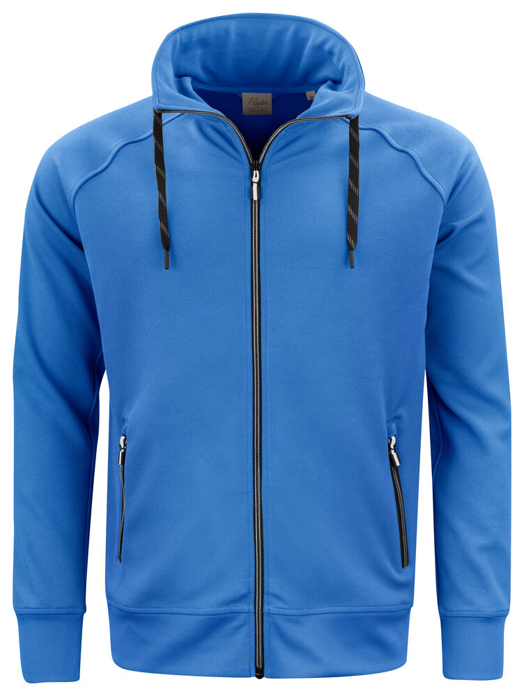 Printer Essentials Jog RSX  Sweater Volledige Rits Heren Oceaan Blauw