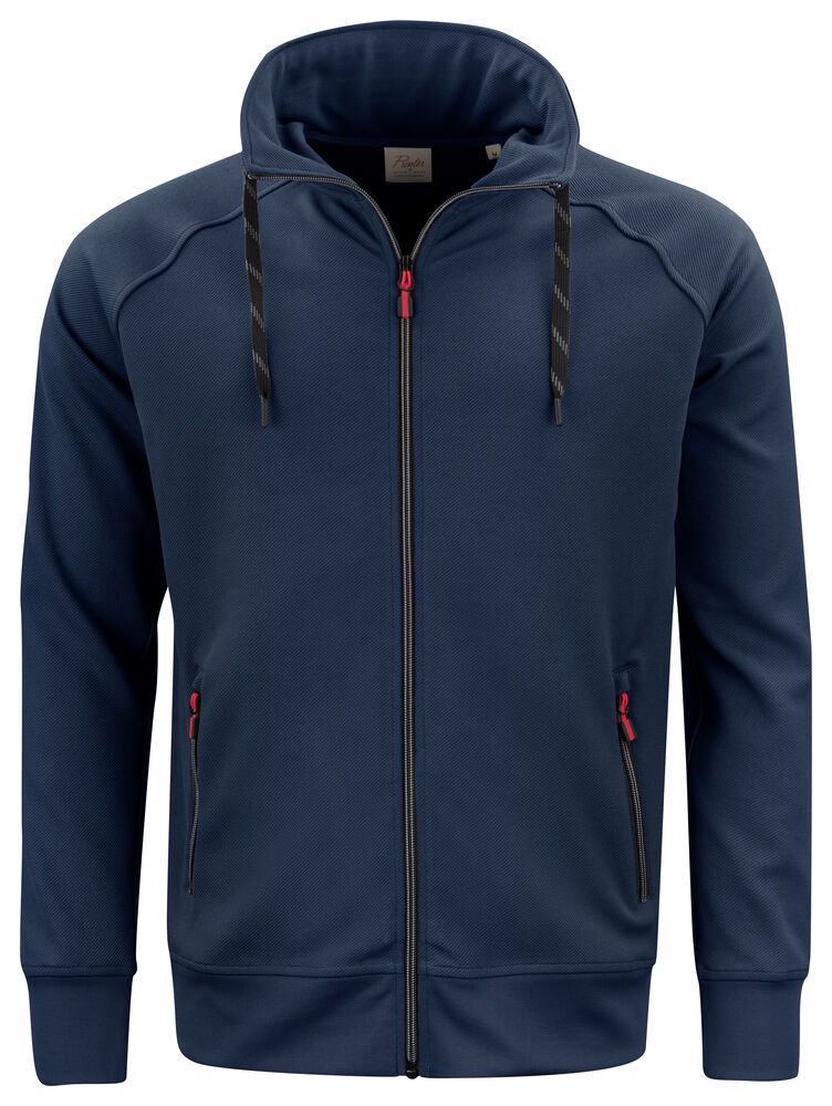 Printer Essentials Jog RSX  Sweater Volledige Rits Heren Marine
