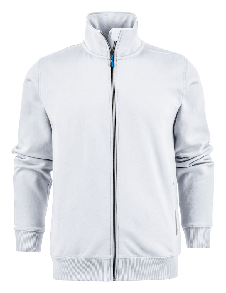 Printer Essentials Javelin RSX Sweater Volledige Rits Heren Wit