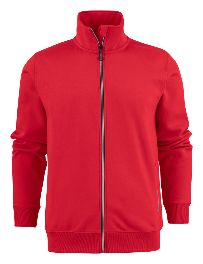 Printer Essentials Javelin RSX Sweater Volledige Rits Heren Rood