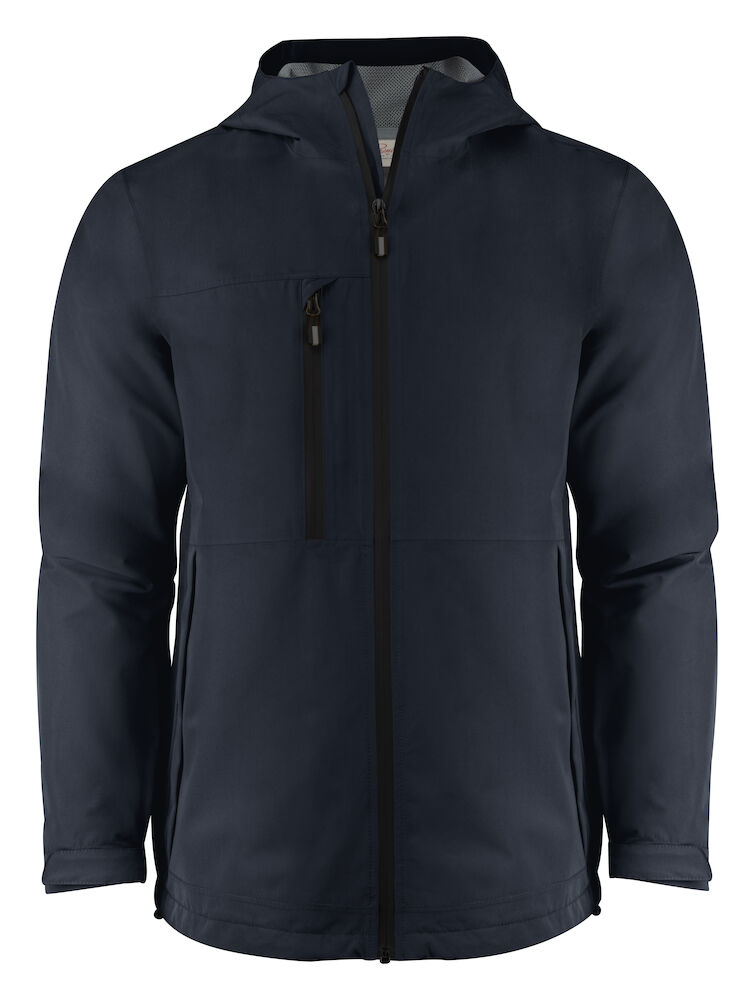 Printer Essentials Hiker Shell Jas Heren Donker Marine
