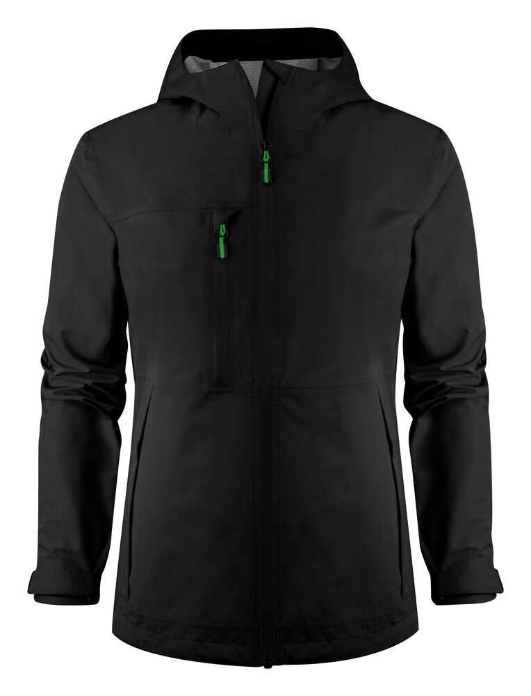 Printer Essentials Hiker  Shell Jas Dames Zwart