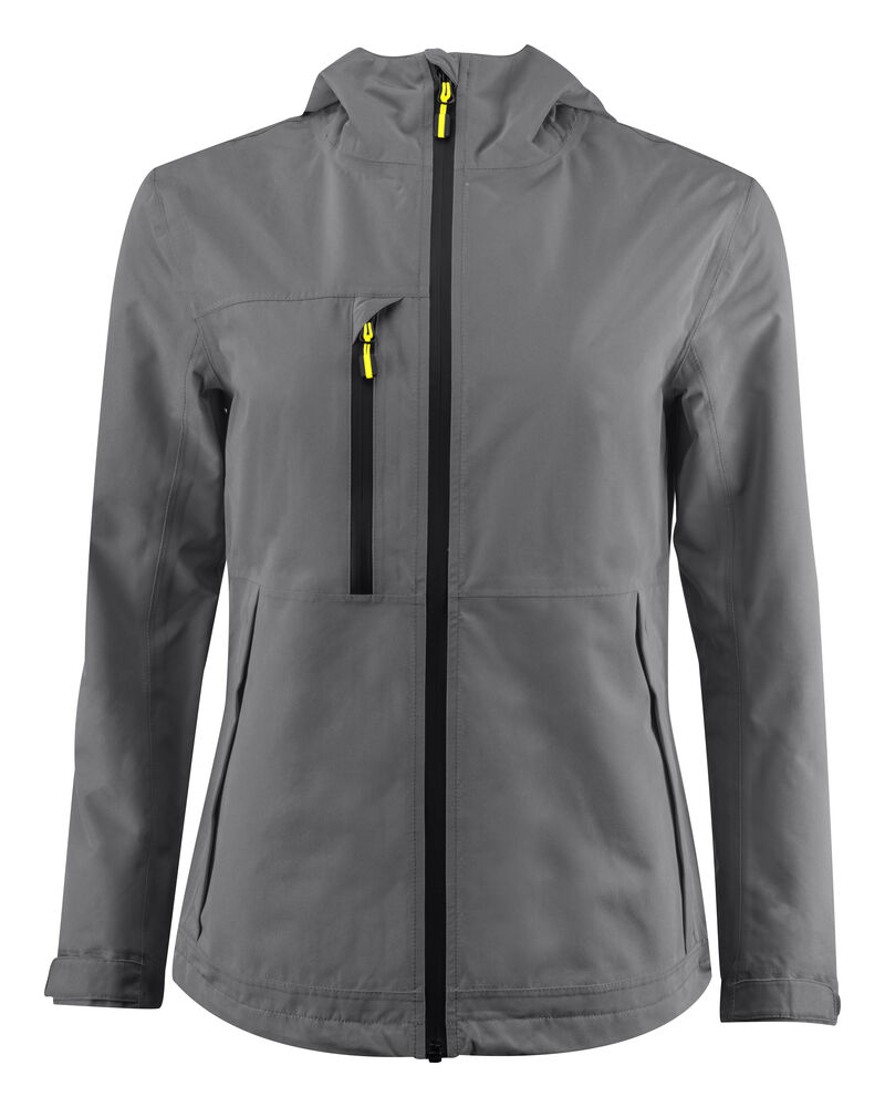 Printer Essentials Hiker  Shell Jas Dames Staalgrijs