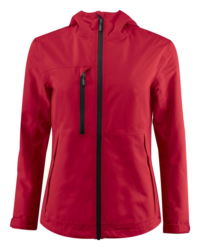 Printer Essentials Hiker  Shell Jas Dames Rood