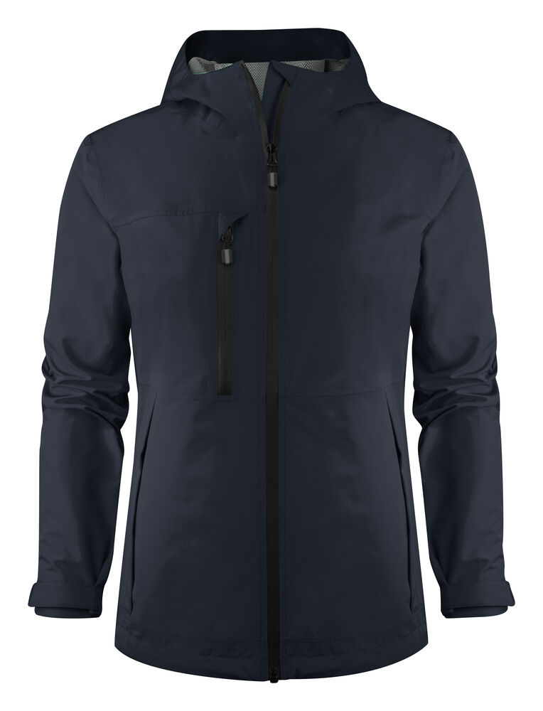 Printer Essentials Hiker  Shell Jas Dames Donker Marine