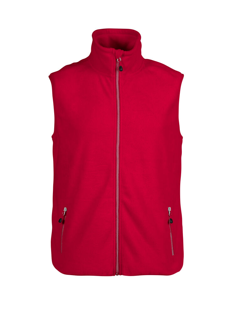 Printer RED Sideflip  Bodywarmer Heren Rood