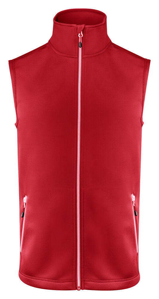 Printer RED Powerslide Bodywarmer Heren Rood