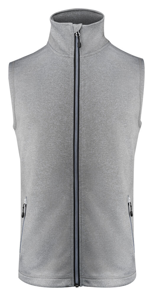 Printer RED Powerslide Bodywarmer Heren Grijs Mêlée