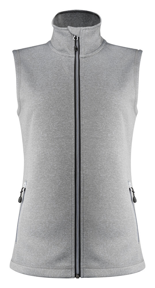 Printer RED Powerslide  Bodywarmer Dames Grijs Mêlée