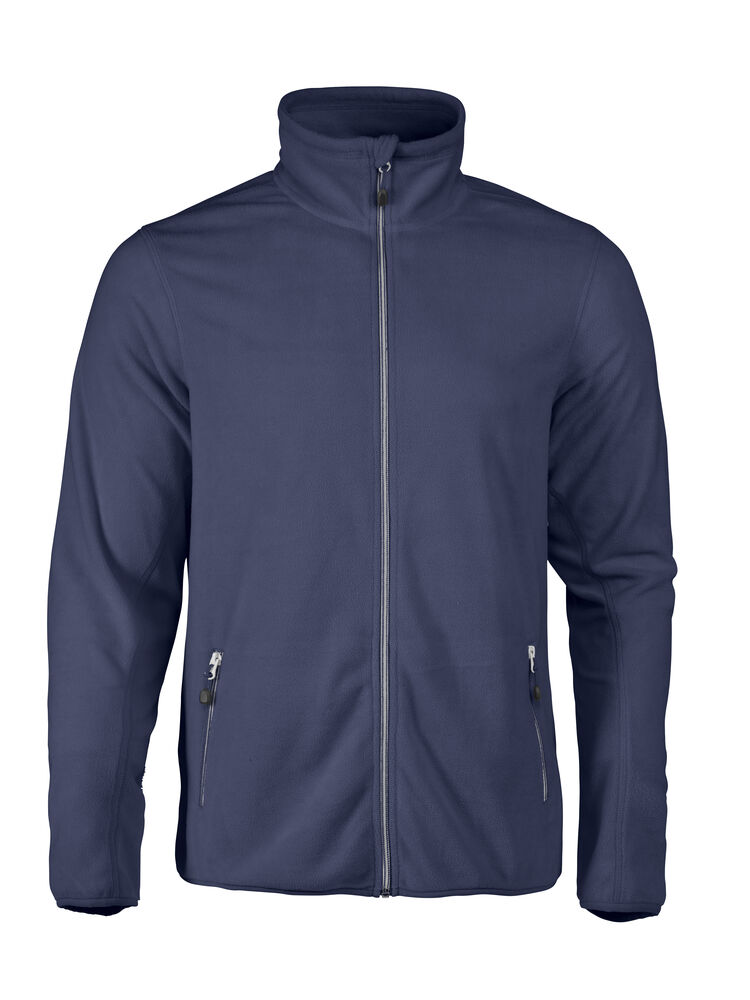 Printer RED Twohand Fleece Jas Heren Marine
