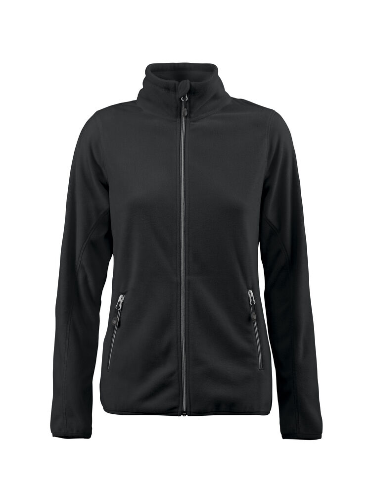 Printer RED Twohand  Fleece Jas Dames Zwart