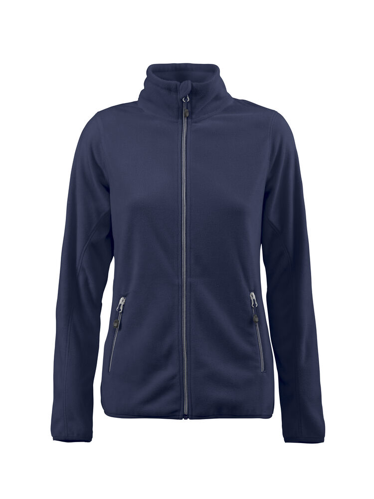 Printer RED Twohand  Fleece Jas Dames Marine