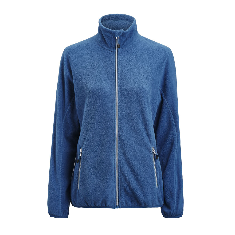 Printer RED Twohand  Fleece Jas Dames Helder Blauw