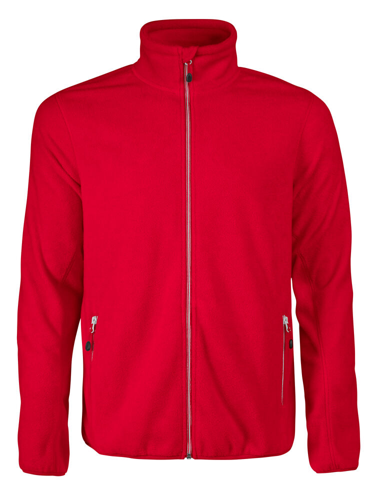 Printer RED Rocket Fleece Jas Heren Rood