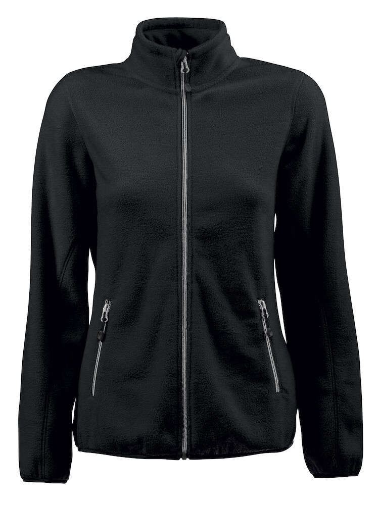 Printer RED Rocket Fleece Jas Dames Zwart