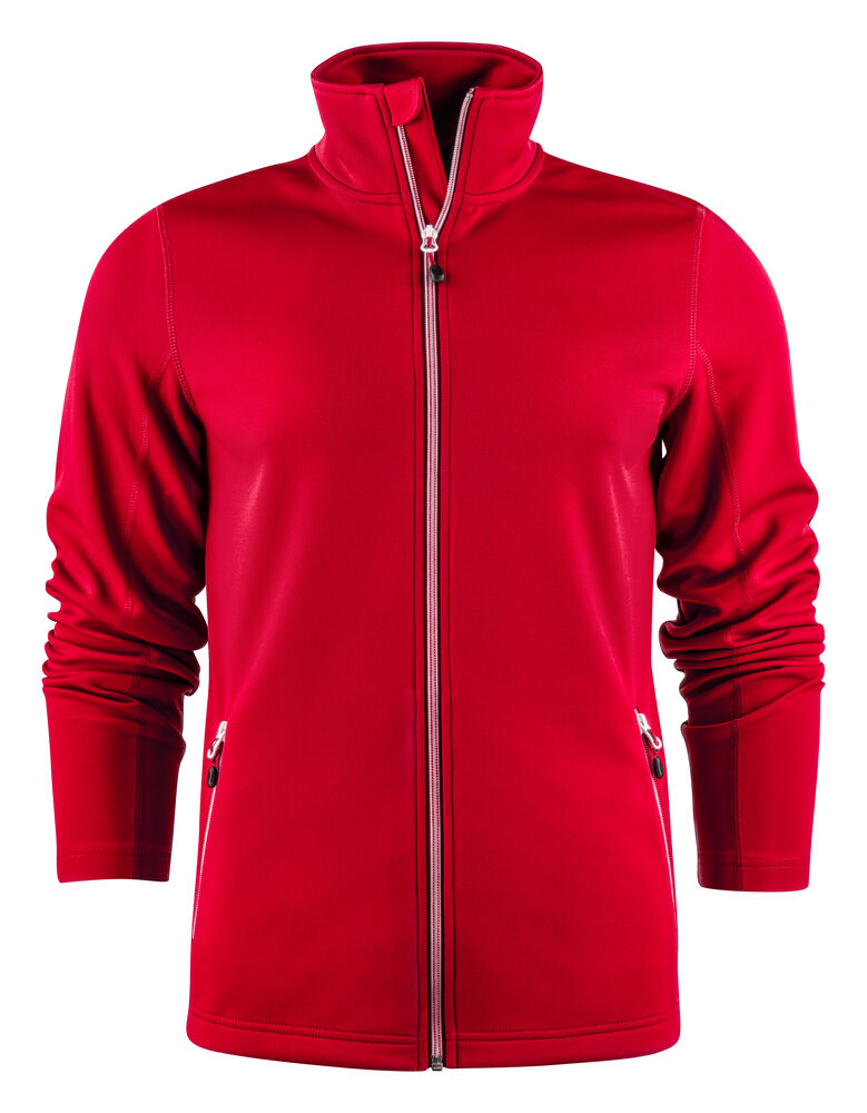 Printer RED Powerslide Sweater Volledige Rits Heren Rood