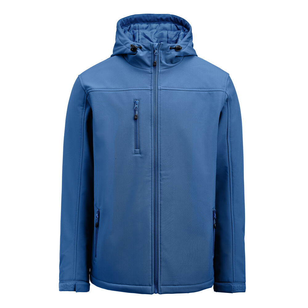 Printer RED Boardslide  Softshell Jas Heren Helder Blauw
