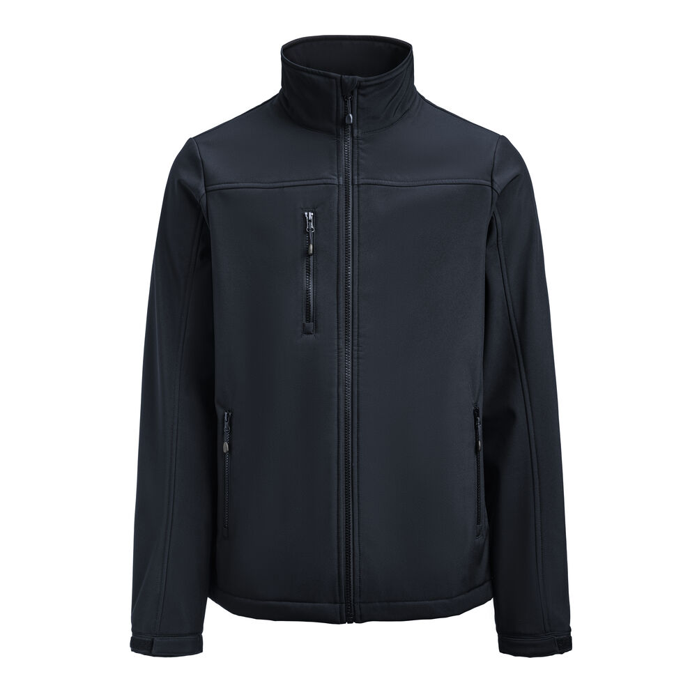 Printer RED Airwalk  Softshell Jas Heren Marine