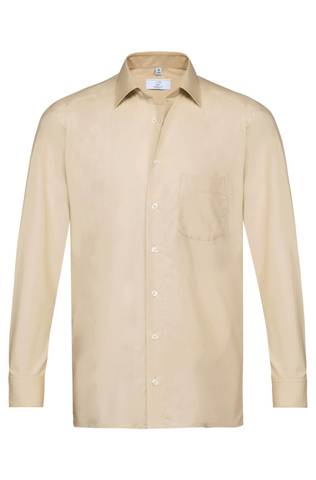 Greiff Heren overhemd 1/1 RF Basic beige