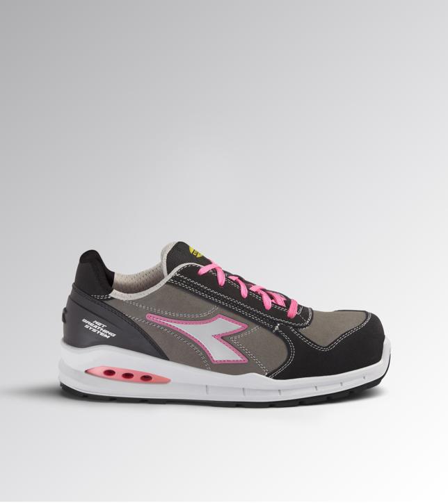 DIADORA RUN NET AB LOW S3S FO SR SMOKED PEARL/SILVER/SHOCKING P