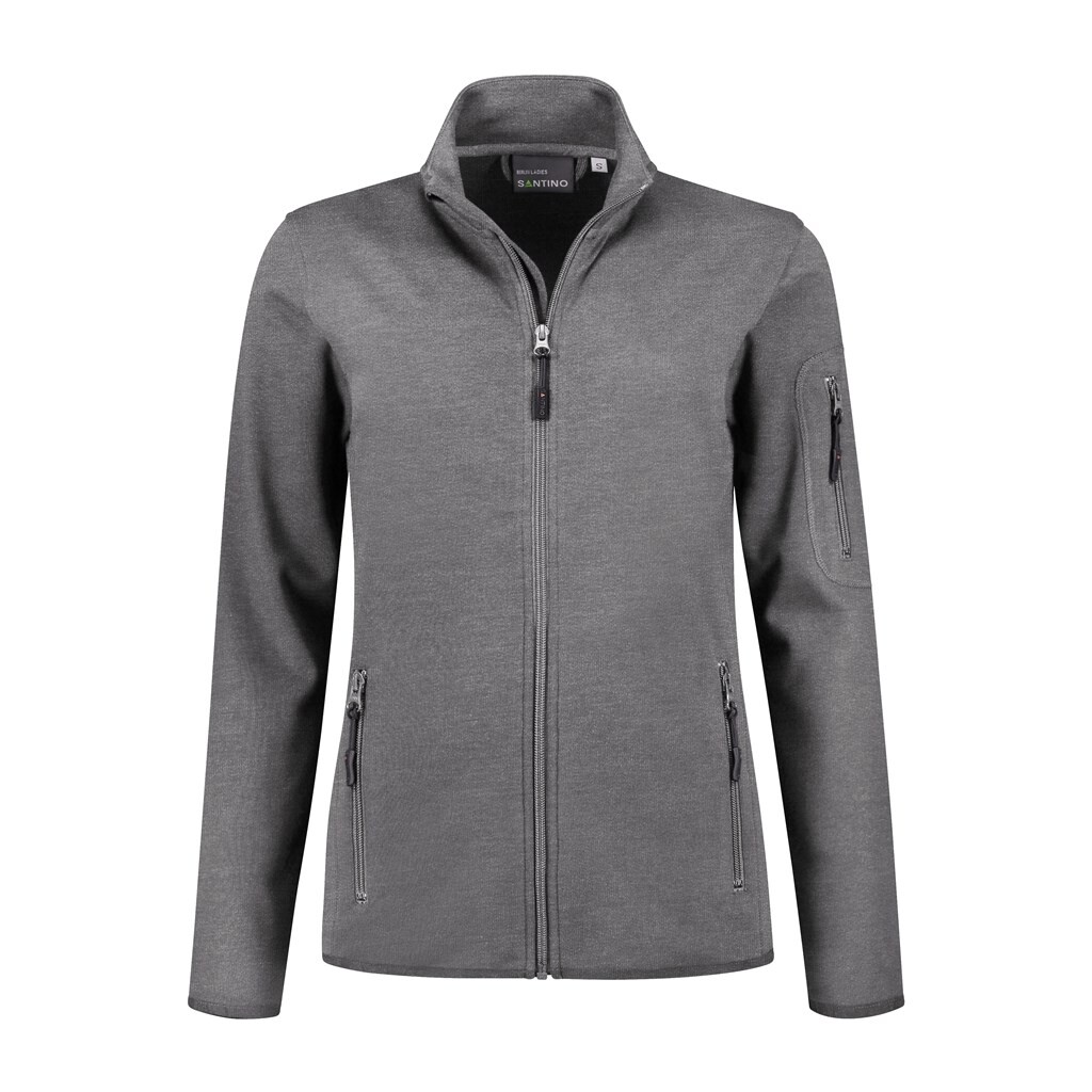 Santino Sweatvest Berlin Ladies Dark Grey