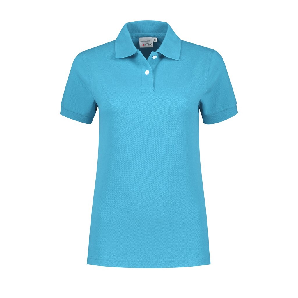 Santino Poloshirt Charma Ladies Aqua