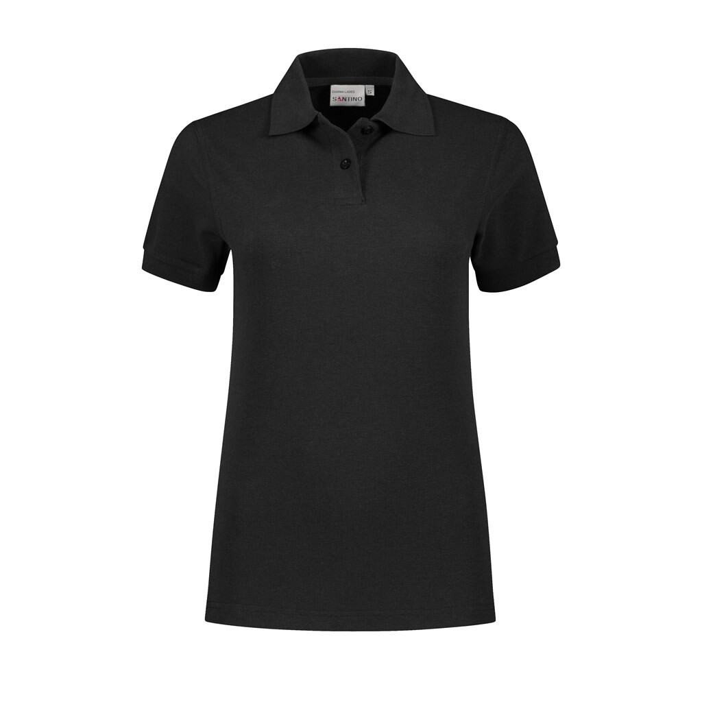 Santino Poloshirt Charma Ladies Black