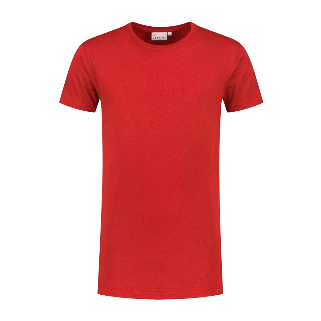 Santino T-shirt Jace+ C-neck Red