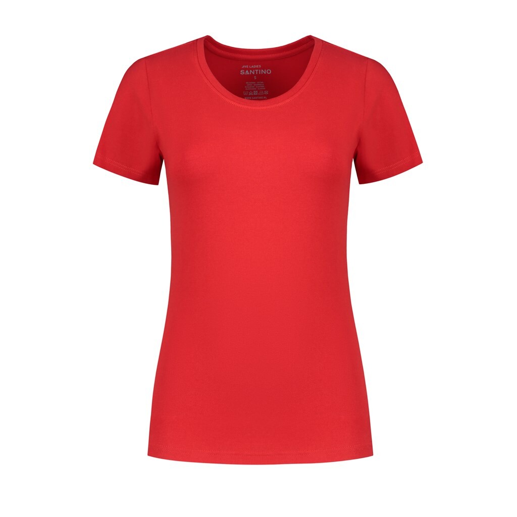 Santino T-shirt Jive Ladies Red