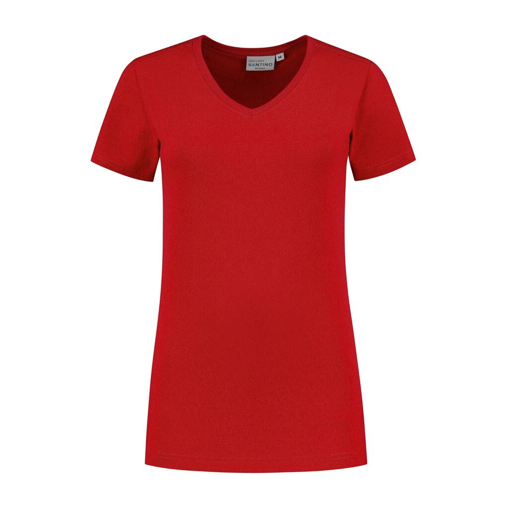 Santino T-shirt Lebec Ladies True Red