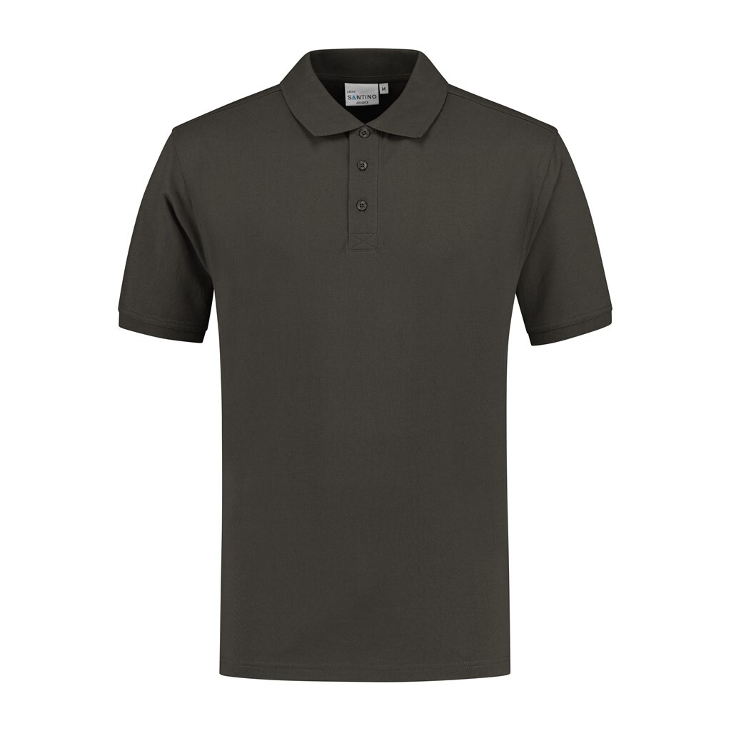 Santino Poloshirt Leeds Charcoal