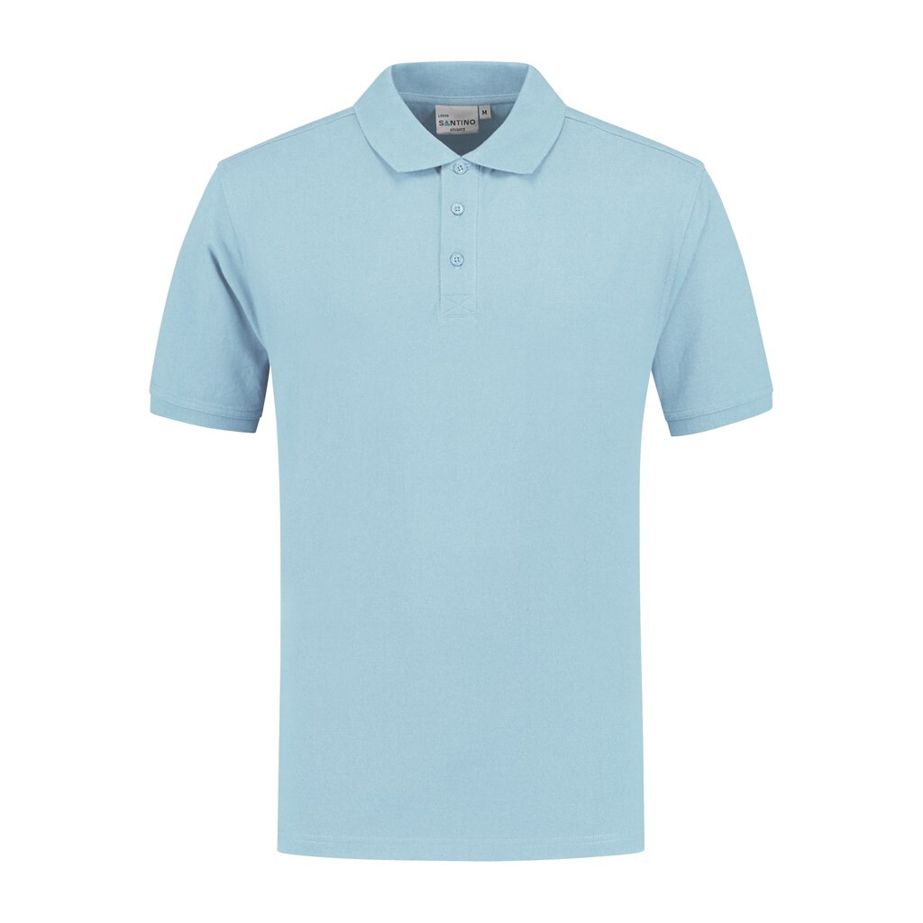 Santino Poloshirt Leeds Ice Blue