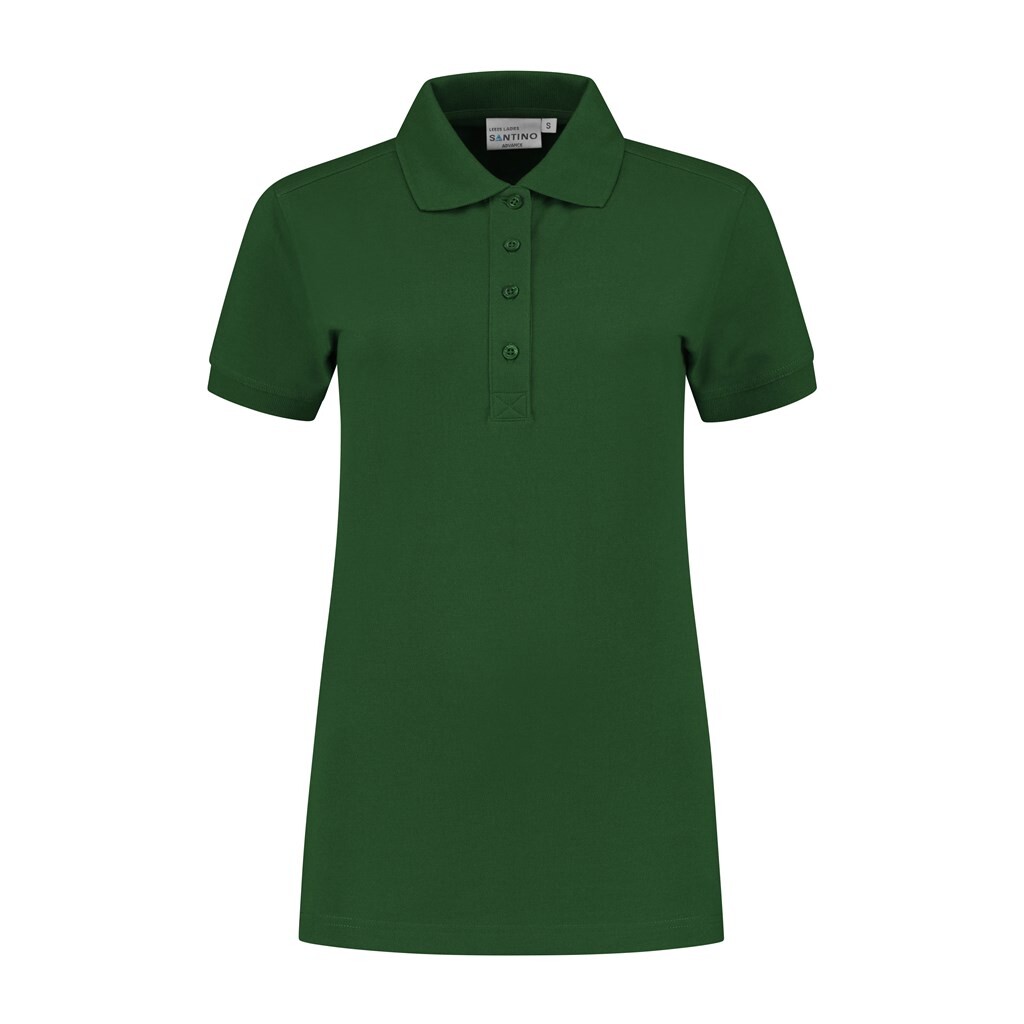 Santino Poloshirt Leeds Ladies Bottle Green