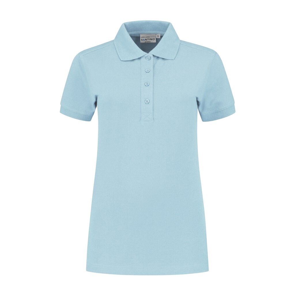 Santino Poloshirt Leeds Ladies Ice Blue