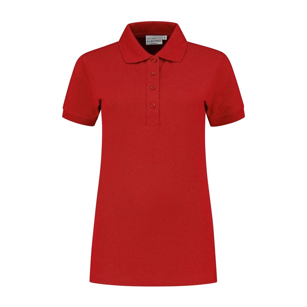 Santino Poloshirt Leeds Ladies True Red
