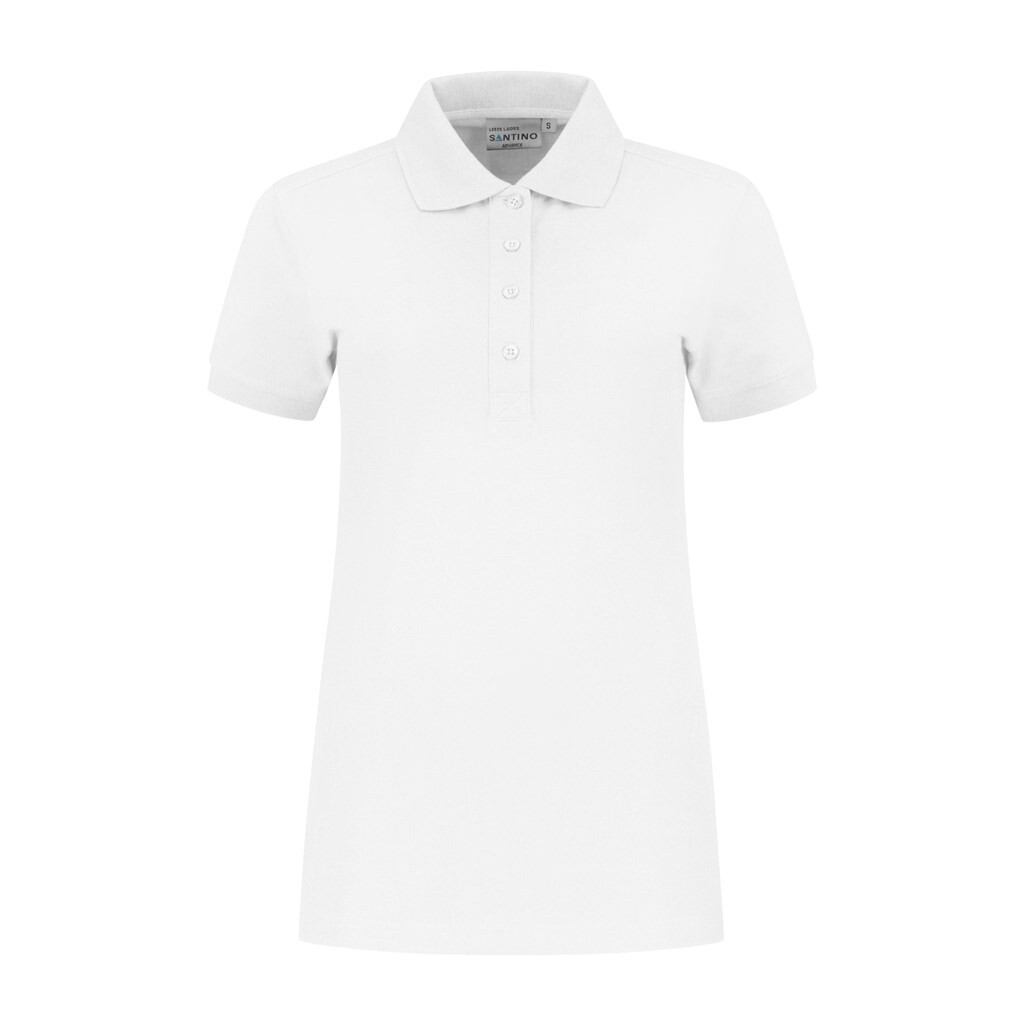 Santino Poloshirt Leeds Ladies White