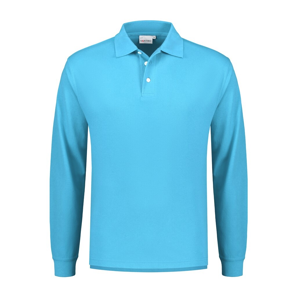 Santino Poloshirt Matt Aqua